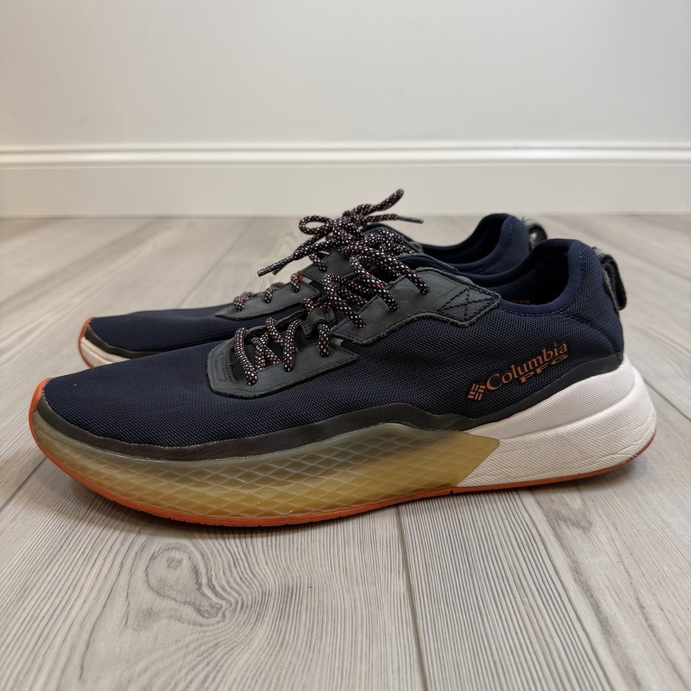 COLUMBIA MEN'S TAMIAMI PFG OMNI SHIELD Navy gray/orange size 13